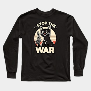 Stop the war - cats Long Sleeve T-Shirt